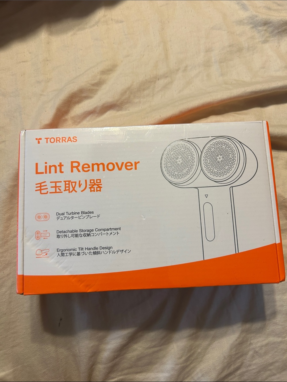 Orange Lint Remover - Portable Fabric Defuzzer